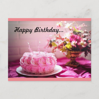 Geboortedag  briefkaart