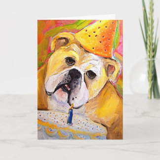 Geboortedag Bully Kaart