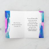 Geboortedag De Heer Bless You Numbers 6 24-26 Bijb Kaart (Binnen)