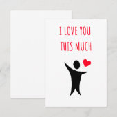 Geboortedag, Jubileum, Valentijnse kaart (Voorkant / Achterkant)