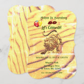 Geboortedag Leo (23 juli - 22 aug.) Partij Kaart (Voorkant / Achterkant)