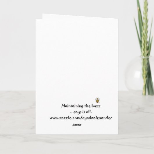 Geboortedag of vriendschap kaart (Achterkant)