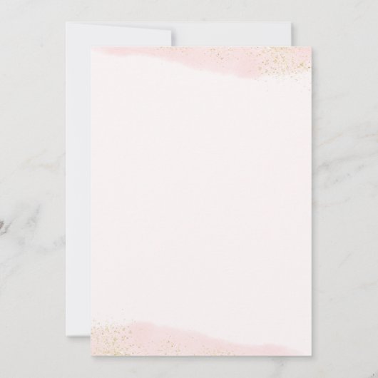 Geboortedag: Parisian Cafe Tea Kaart (Achterkant)