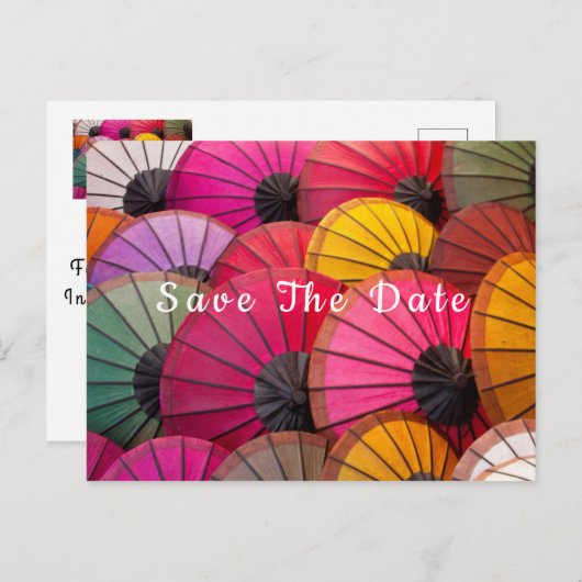 Geboortedag sparen het Briefkaart van de Aankondig (Voorkant / Achterkant)