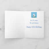 Geboortedag te jong voor 30 Geen prob-lama Kaart (Binnen)