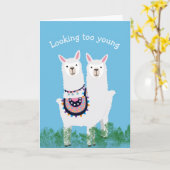 Geboortedag te jong voor 30 Geen prob-lama Kaart (Gele Bloem)