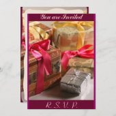 Geboortedag, uitnodiging tot Afstuderen (Voorkant / Achterkant)