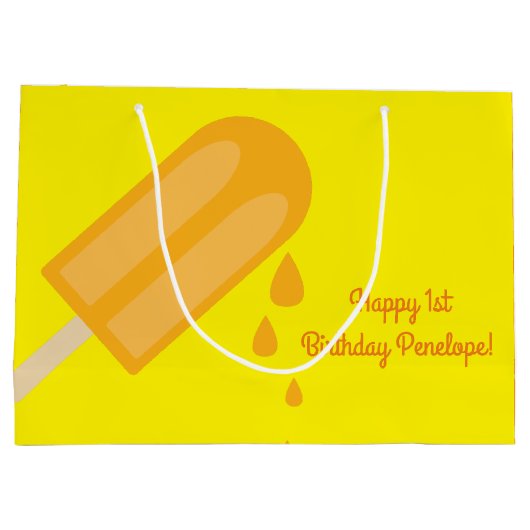 Geboortedag van het Kind Groot Cadeauzakje (Achterkant)