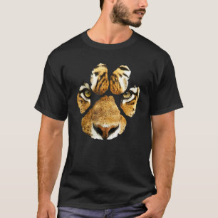 Geboortedag voor Boy Cool Tiger Striped Animal The T-shirt