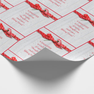 Geboortedag voor Dochter Cadeaupapier