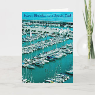 Geboortedag voor speciale vader kaart