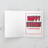 Geboortedag, vriendenkaart kaart (Binnen)