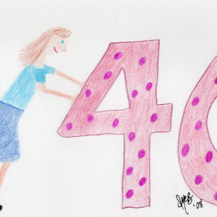 Geboortedag - Welkom bij de Pushing 40 Crowd - Kaa Kaart