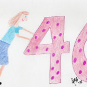 Geboortedag - Welkom bij de Pushing 40 Crowd - Kaa Kaart