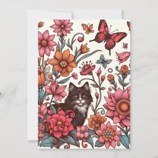 Geboortedag wenst kaart met Girafee leesboek (Achterkant)