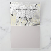 Geboortedag / Wilde en Vrij Kaart (Binnen)