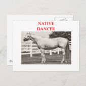 geboortedanser briefkaart (Voorkant / Achterkant)