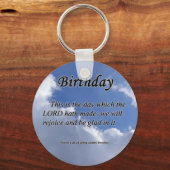 Geboortedatum: 118-24 sleutelhanger (Voorkant)