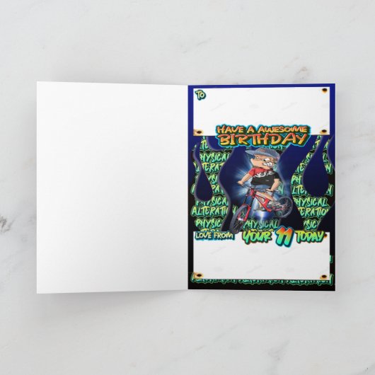 Geboortedatum: 11 kaart (Binnen)