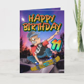 Geboortedatum: 11 kaart (Voorkant)