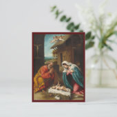 Geboortedatum 1523 | Blue Beach Song™-Briefkaart Briefkaart (Staand voorkant)