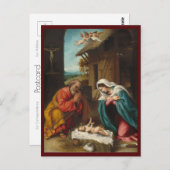 Geboortedatum 1523 | Blue Beach Song™-Briefkaart Briefkaart (Voorkant / Achterkant)