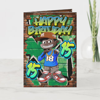 Geboortedatum 15 kaart