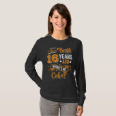 Geboortedatum: 16 jaar Ouderkind, geboortedag, Cak T-shirt (Voorkant volledig)