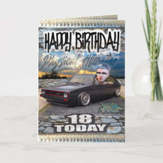 Geboortedatum 18 kaart