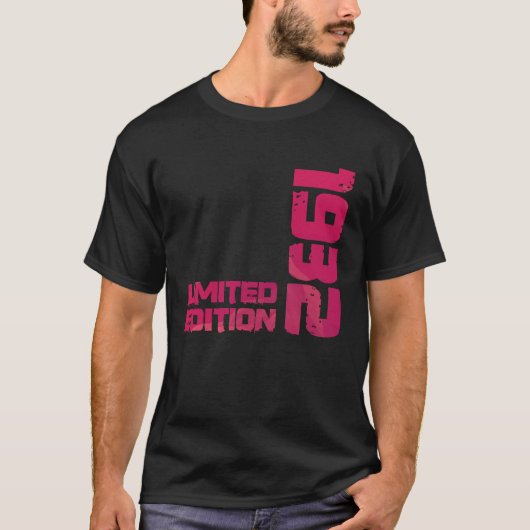 Geboortedatum 1932, 1932 t-shirt (Voorkant)