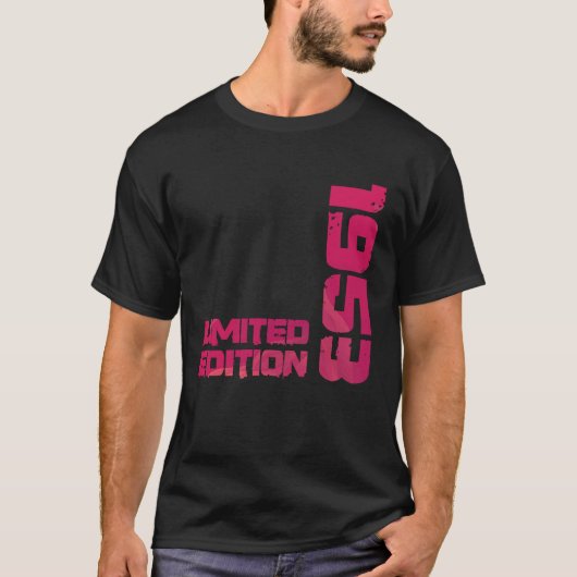 Geboortedatum 1953, 1953 t-shirt (Voorkant)