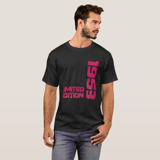 Geboortedatum 1953, 1953 t-shirt (Voorkant volledig)