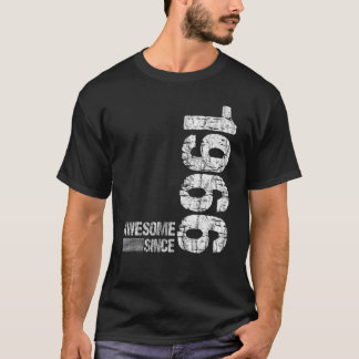 Geboortedatum: 1966 Geweldige sinds Vintage 1966 T-shirt