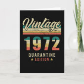 Geboortedatum: 1972 kaart (Voorkant)