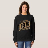 Geboortedatum: 1979, Vintage 1 Trui (Voorkant volledig)