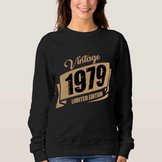 Geboortedatum: 1979, Vintage 1 Trui (Voorkant)