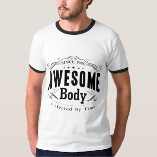 Geboortedatum: 1980 Geweldige T-shirt
