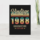 Geboortedatum: 1988 kaart (Voorkant)