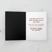 Geboortedatum: 2020 Pandemisch - Funny Ostrich Kaart (Binnen)