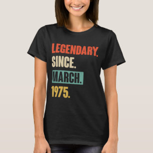 Geboortedatum 48e decoratie 48 jaar oude azijnware t-shirt