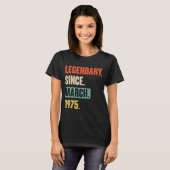 Geboortedatum 48e decoratie 48 jaar oude azijnware t-shirt (Voorkant volledig)