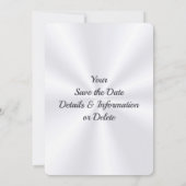 Geboortedatum: Bewaar de datum waarop de uitnodigi Kaart (Achterkant)