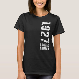 Geboortedatum en vintage 1927 t-shirt
