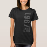 Geboortedatum en -vintage, geboren in 1967 t-shirt<br><div class="desc">Geboortedatum en -vintage,  geboren in 1967</div>