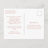 Geboortedatum Foto Briefkaart | Little Wonder (Achterkant)