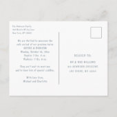 Geboortedatum Foto Briefkaart | Wombates (Achterkant)