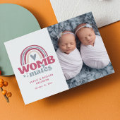 Geboortedatum Foto Briefkaart | Wombates