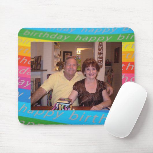 Geboortedatum foto muismat (Met muis)