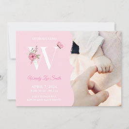 Geboortedatum Initiaal Girl W Kaart