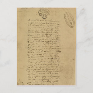 Geboortedatum Napoleon, 1769 Briefkaart